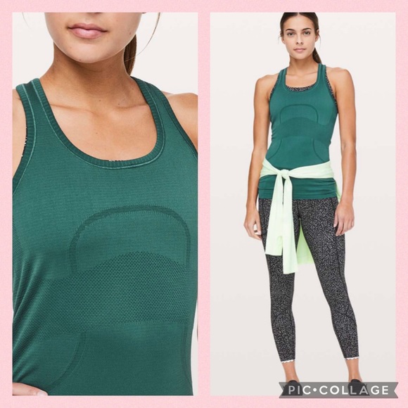 Lululemon Swiftly Tech Racerback Tank Green Jasper - Picture 2 of 7